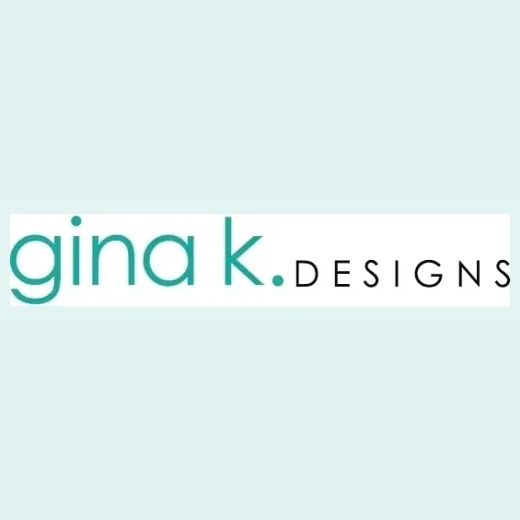 Gina K. Designs brand logo for ginakdesigns.com