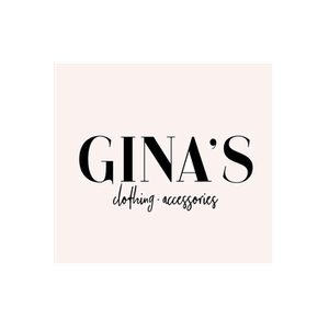 Gina's brand logo for ginasgr.com