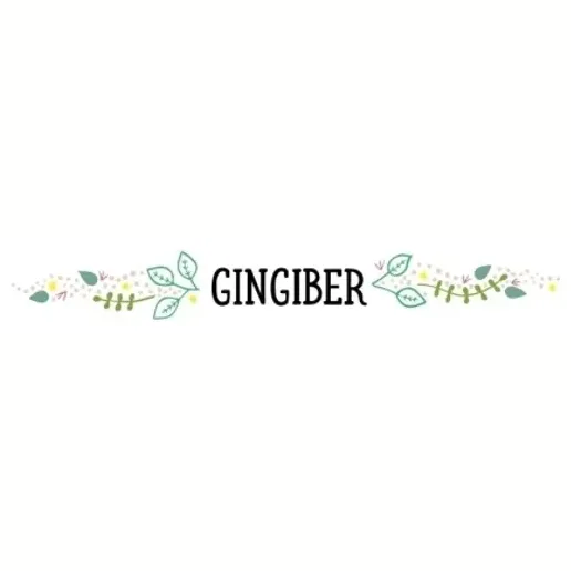 Gingiber brand logo for gingiber.com