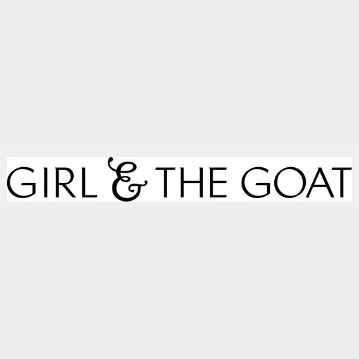 Girl and the Goat brand logo for girlandthegoat.com