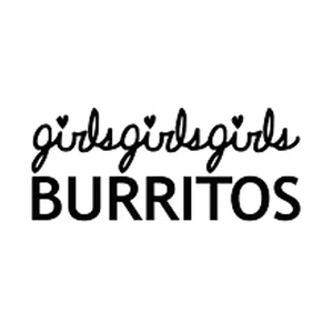 Girls Girls Girls Burritos brand logo for girlsgirlsgirlsburritos.com