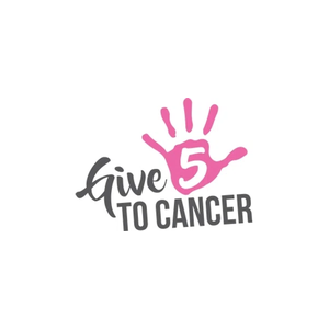 Give 5 to Cancer brand logo for give5tocancer.com