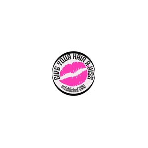Give Your Hair a Kiss brand logo for giveyourhairakiss.com