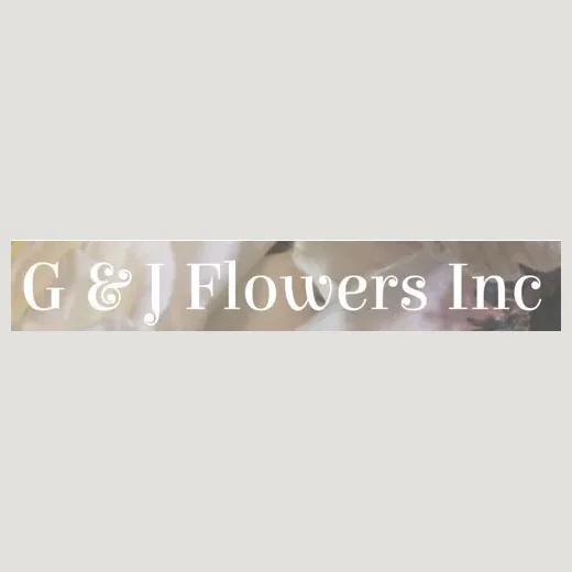 GJ Flowers brand logo for gjflowersinc.com