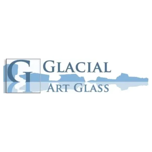 glacialartglass brand logo for glacialartglass.com