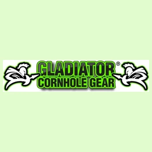 Gladiator Cornhole Gear brand logo for gladiatorcornholegear.com