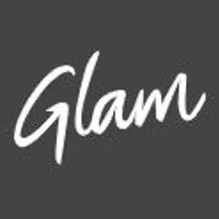 Glam brand logo for glam.com