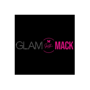 Glam with Mack brand logo for glamwithmack.com
