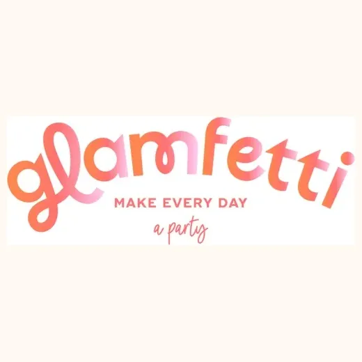 Glamfetti brand logo for glamfetti.com