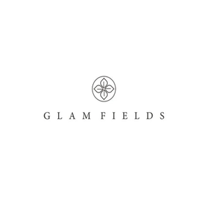 Glamfields brand logo for glamfields.com