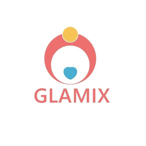 Glamix brand logo for glamixmaternity.com
