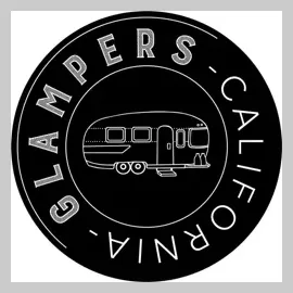Glampers brand logo for glampersca.com