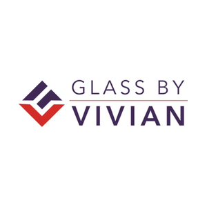 glassbyvivian brand logo for glassbyvivian.com