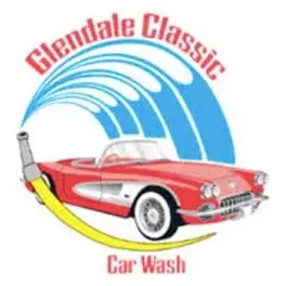 Glendale Car Wash brand logo for glendalecarwash.com