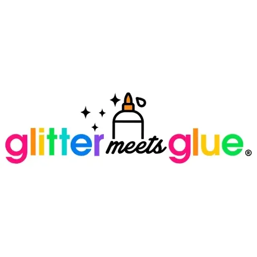 Glitter Meets Glue brand logo for glittermeetsglue.com