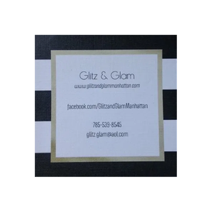 Glitz and Glam brand logo for glitzandglammanhattan.com
