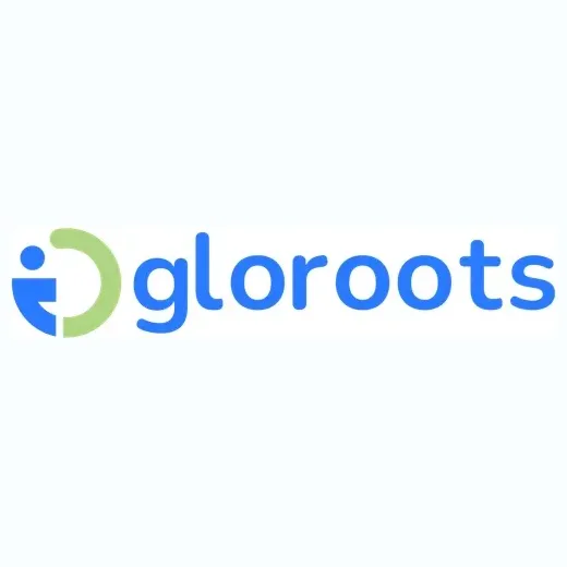 Glo Roots brand logo for gloroots.com