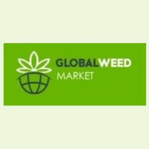 globalweedmarket brand logo for globalweedmarket.com