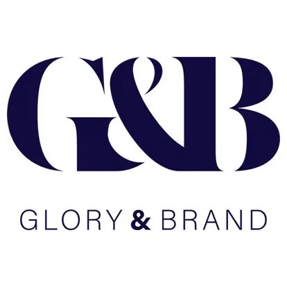 gloryandbrand brand logo for gloryandbrand.com
