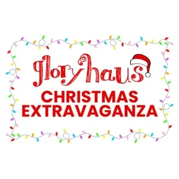 gloryhauschristmas brand logo for gloryhauschristmas.com