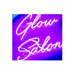 Glow Salon brand logo for glowabq.com