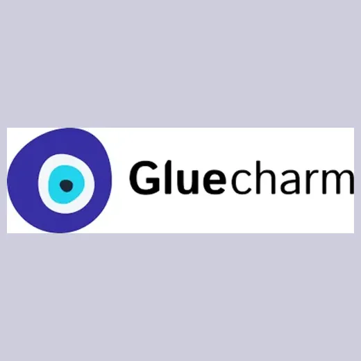 Glue Charm brand logo for gluecharm.com