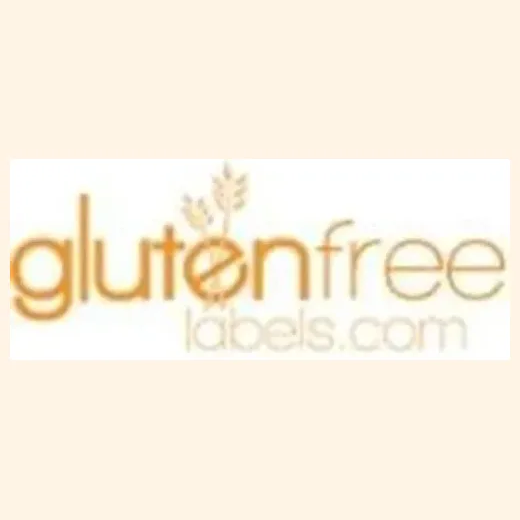 Gluten Free Labels brand logo for glutenfreelabels.com