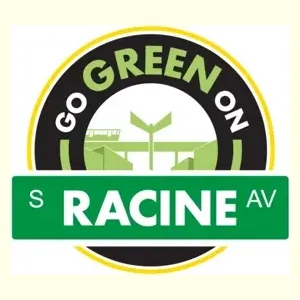 Go Green on Racine brand logo for gogreenonracine.com