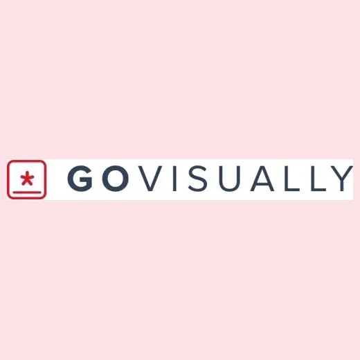 Go Visually brand logo for govisually.com