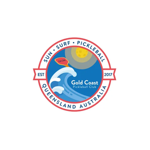 Gold Coast Pickleball brand logo for goldcoastpickleball.com.au
