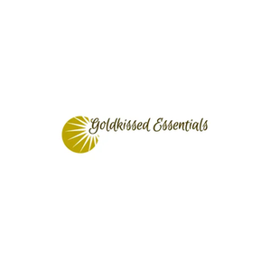 Gold Kissed Essentials brand logo for goldkissedessentials.com