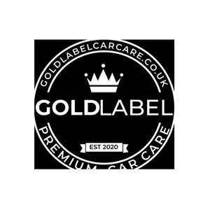 Gold Label Car Care brand logo for goldlabelcarcare.co.uk