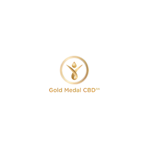 Gold Medal CBD brand logo for goldmedalcbd.com