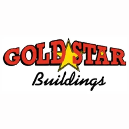 Gold Star Buildings brand logo for goldstarbuildings.com