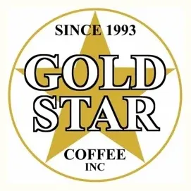 Gold Star Coffee brand logo for goldstarcoffee.com