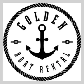 Golden Boat Rentals brand logo for goldenboatrentals.com