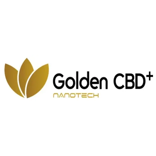 Golden CBD Plus brand logo for goldencbdplus.com