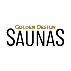 Golden Designs brand logo for goldendesignsaunas.com