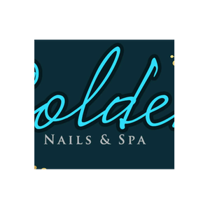 Golden Nails brand logo for goldennailsaz.com