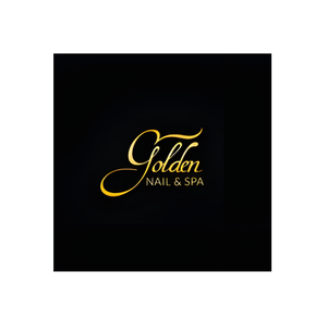 Golden Nails Spa brand logo for goldennailsspa.com