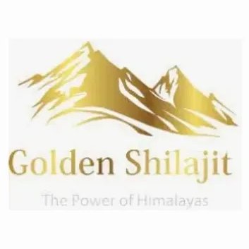 Golden Shilajit brand logo for goldenshilajit.com