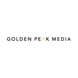 goldenpeakmedia brand logo for goldenpeakmedia.com