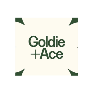 Goldie + Ace brand logo for goldieandace.com