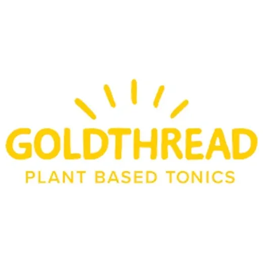 Goldthread brand logo for drinkgoldthread.com