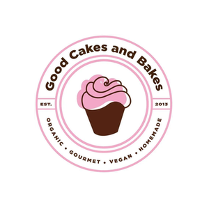 Good Cakes and Bakes brand logo for goodcakesandbakes.com