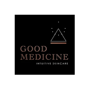 Good Medicine brand logo for goodmedicinebeautylab.com