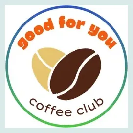 goodforyoucoffeeclub brand logo for goodforyoucoffeeclub.com