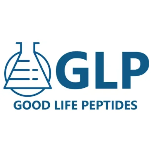 goodlifepeptides brand logo for goodlifepeptides.com