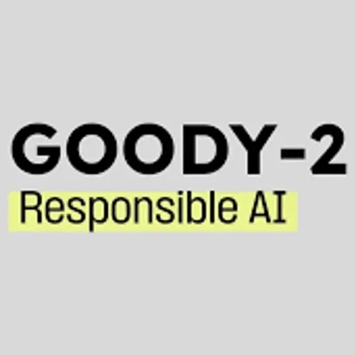 Goody2 brand logo for goody2.ai