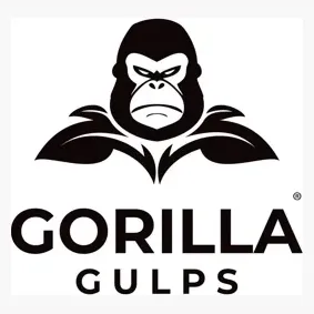 Gorilla Gulps brand logo for gorillagulps.com